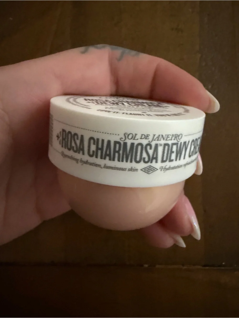 Sol de Janeiro Rosa Charmosa Dewy Cream mini travel size new .84fl oz